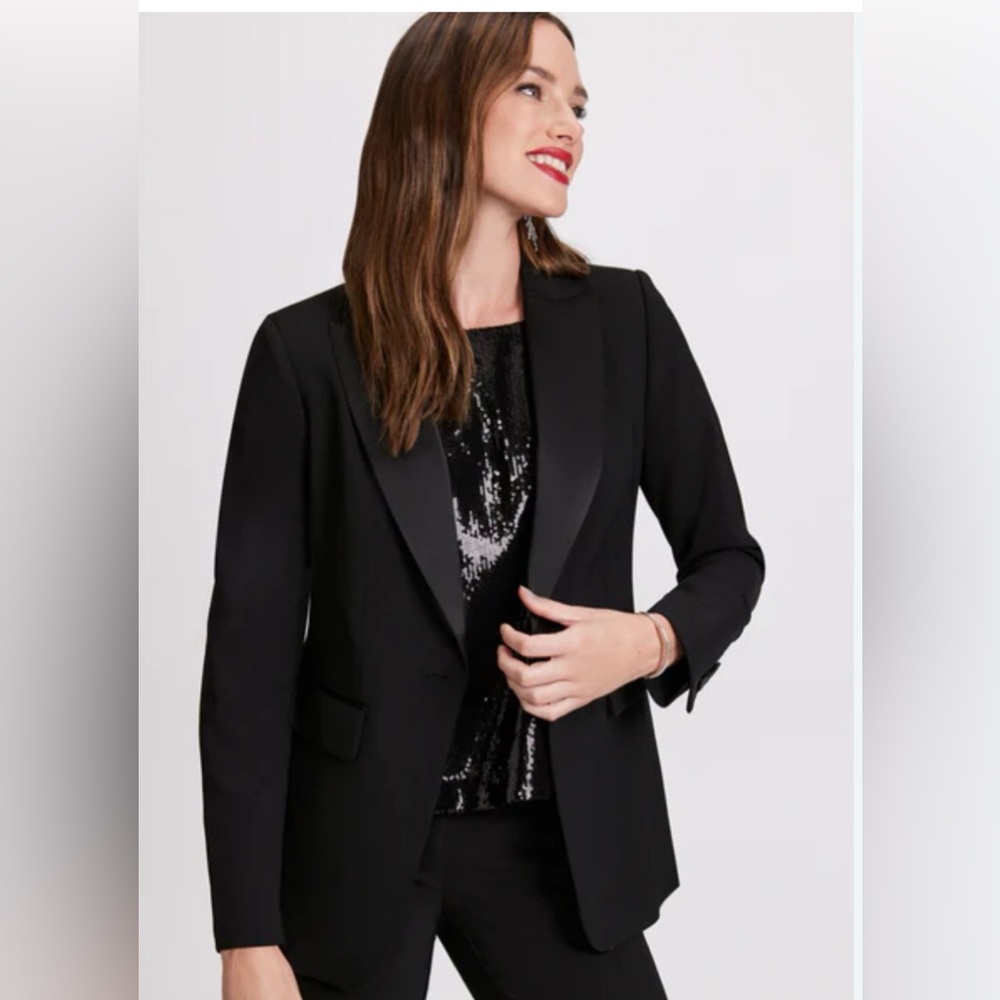 NWT Maison Scotch tuxedo blazer